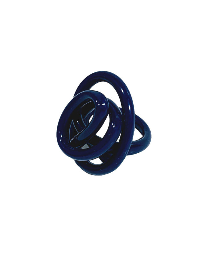 Samuel Coraux, bague bleu marine, bijou original