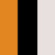 Argenté-orange-noir