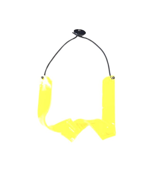 Aventurine, Christina Brampti, collier Volute, jaune fluo, bijoux de créateurs, bijoux fantaisie, bijoux originaux