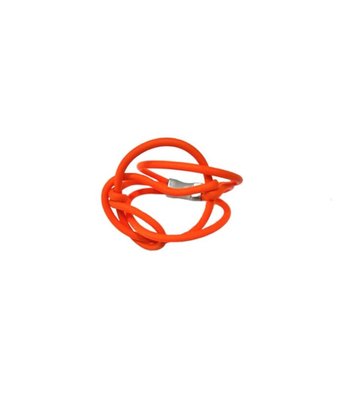 Aventurine, bijoux de créateurs, bijoux originaux, bracelet Solveig, orange de Samuel Coraux