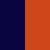 Navy blue- Orange