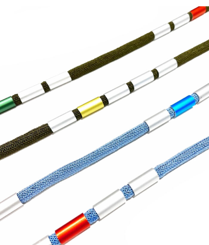 Aventurine, bijoux de créateurs, bijoux originaux, bijoux colorés, sautoir Calia kaki et bleu ciel de Christina Brampti