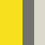 Jaune citron-Gris foncé-Gris clair