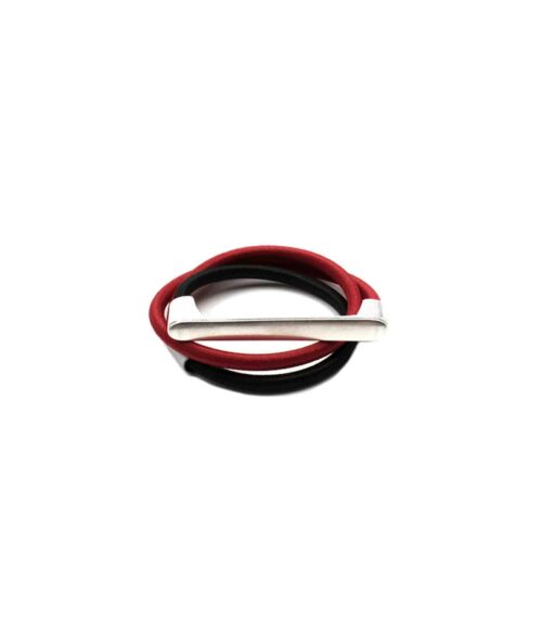 Aventurine, bijoux de créateurs, bijoux originaux, bijoux fantaisie, bracelet Coco, rouge et noir