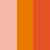 Orange clair - orange- orange foncé