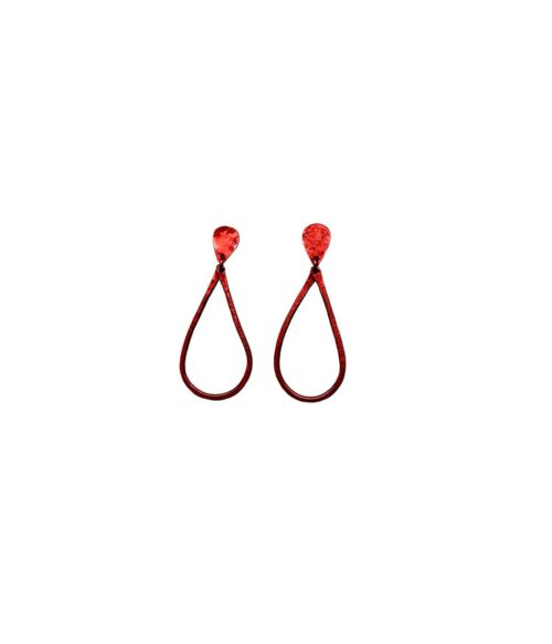 Aventurine, designer jewelry, unique jewelry, colorful jewelry, red opal earrings by Oana Millet